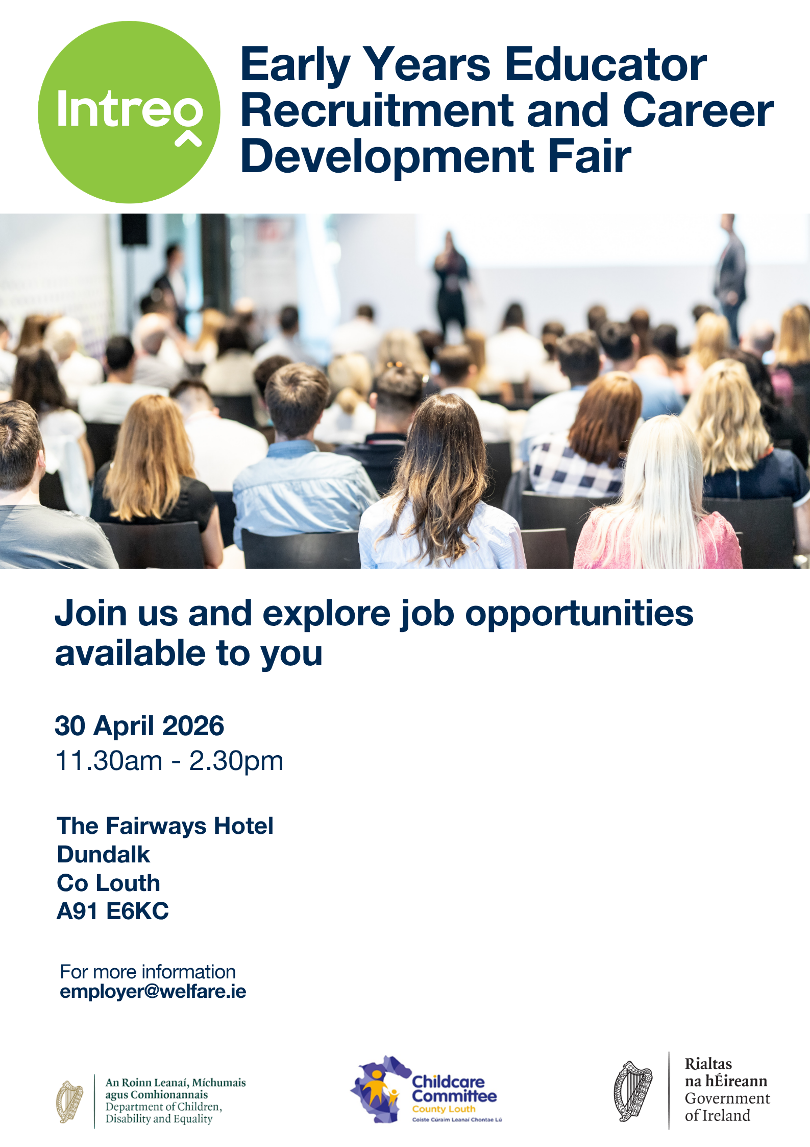 Image of Early Years Educator Recruitment and Careers Development Fair 